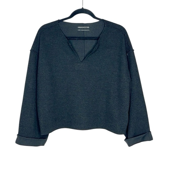 Urban Outfitters Jax Inside Out Oversized Notch Neck Top size Small - Picture 1 of 12